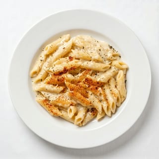 Lunch Baked Penne Alfredo
