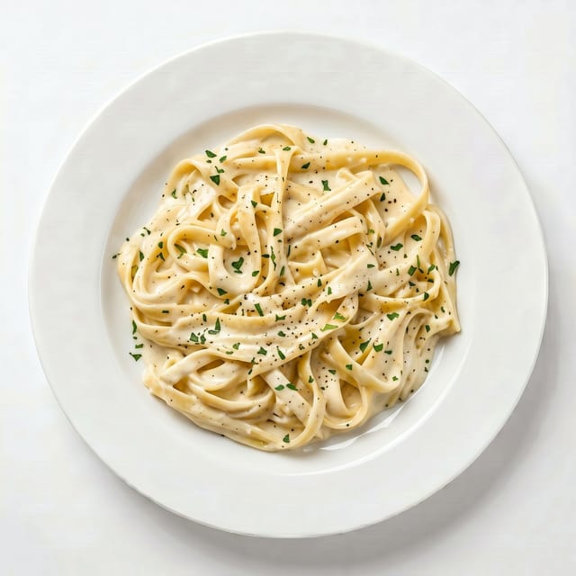 Fettuccine Alfredo.