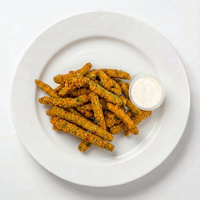 Fried Spicy Green Beans.